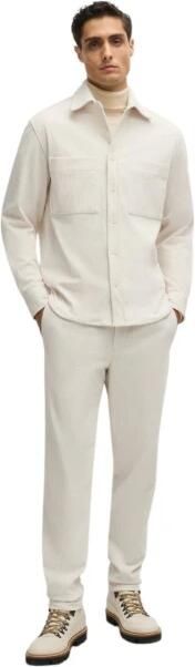 Hugo Boss Ribfluwelen overhemd met Kent-kraag White Heren - Foto 5