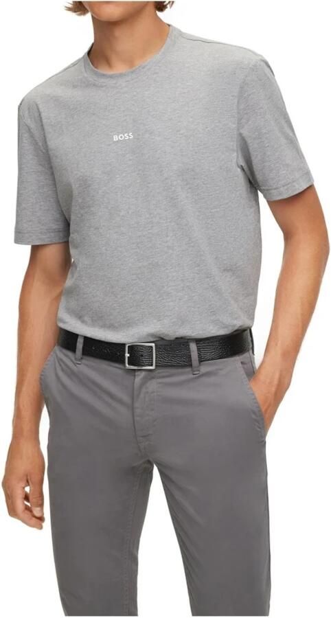 Boss Leren riem Ronnie-Gr_Sz35 van generfd leer - Foto 4