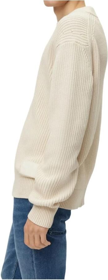 Boss Orange Gebreide pullover met labelpatch model 'Kecol' - Foto 3