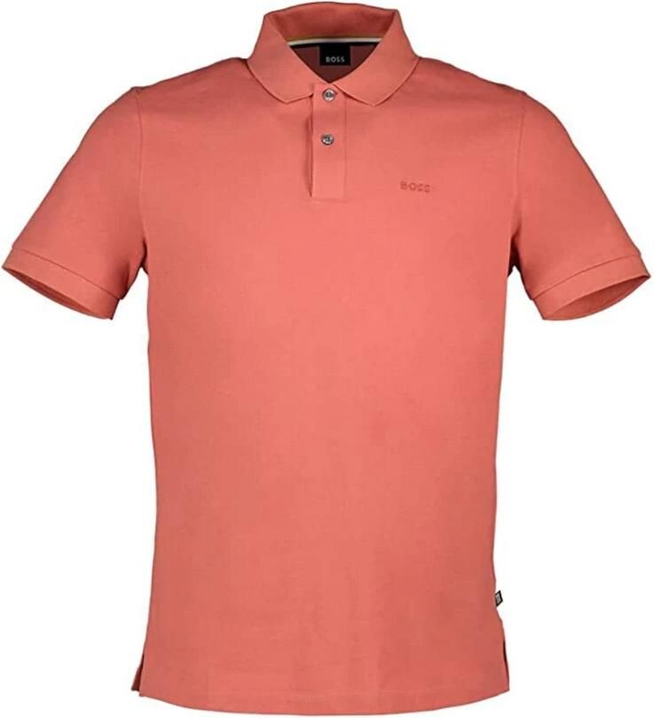 Hugo Boss Roze poloshirt met korte mouwen Pink Heren - Foto 3