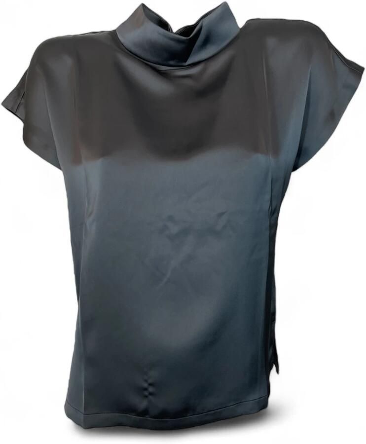 HUGO Slim fit blouseshirt met opstaande kraag model 'Caneli' - Foto 3