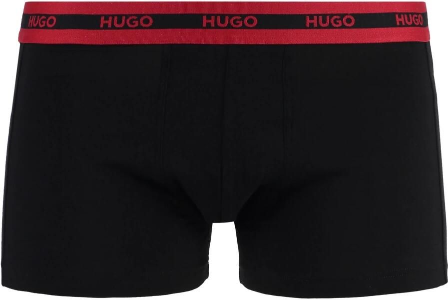 HUGO Boxershort met elastische band in een set van 3 stuks