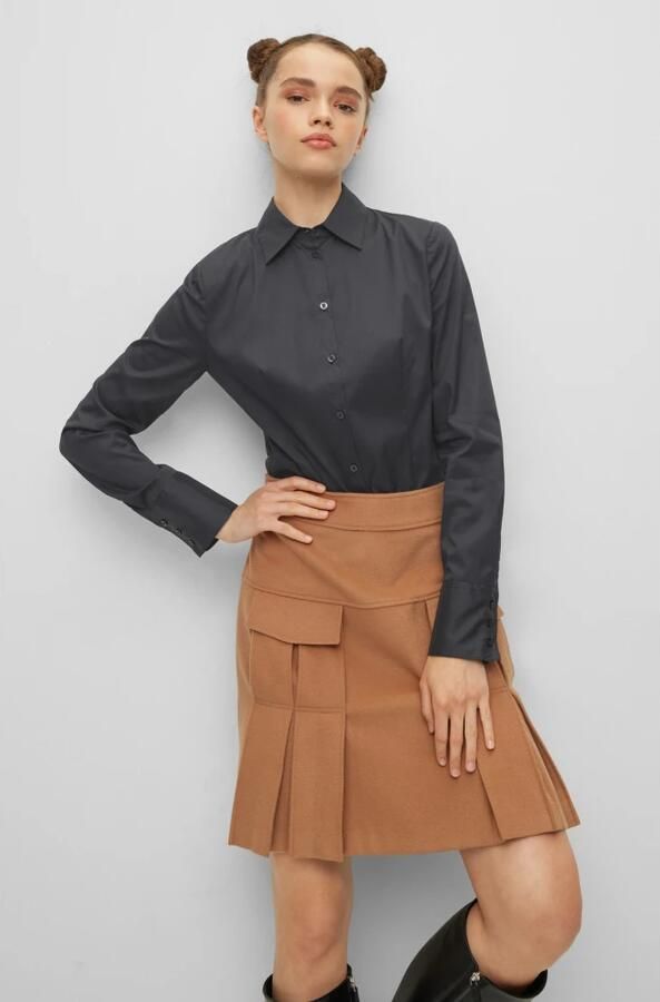 HUGO Overhemdblouse met 3-knoopsmanchetten model 'The Fitted' - Foto 2