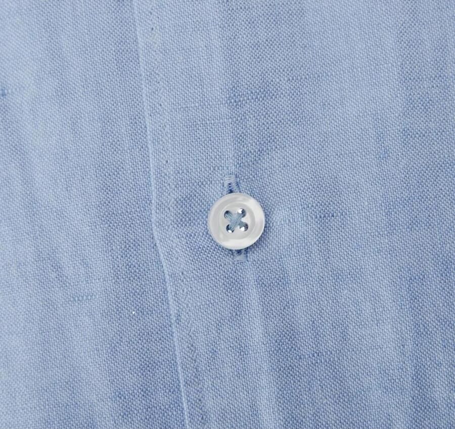 Boss Casual fit linnen overhemd met kentkraag model 'HAL' - Foto 2