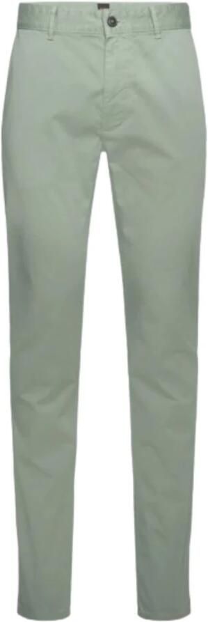 Hugo Boss Slim Chino Broek voor Mannen Green Heren - Foto 8
