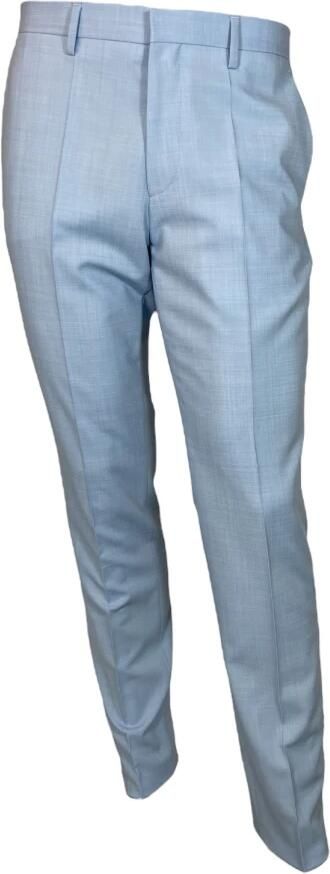 HUGO Regular fit bandplooibroek met achterzakken model 'Hesten' - Foto 6