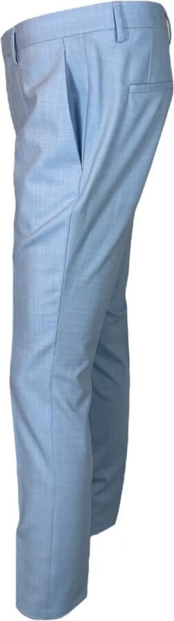 HUGO Regular fit bandplooibroek met achterzakken model 'Hesten' - Foto 5