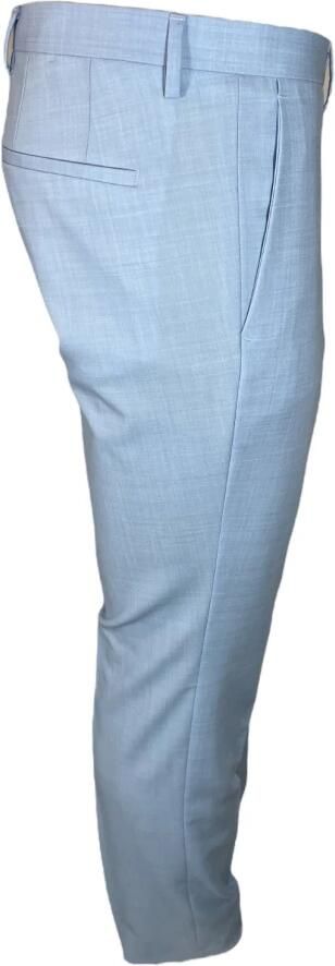 HUGO Regular fit bandplooibroek met achterzakken model 'Hesten' - Foto 4