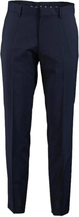 Hugo Boss Slim Fit Blauwe Broek van Wolmix Blue Heren - Foto 3