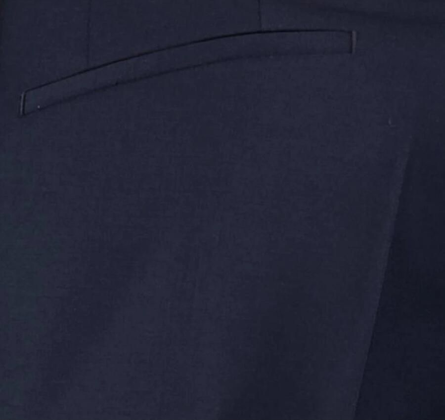 Hugo Boss Slim Fit Blauwe Broek van Wolmix Blue Heren - Foto 2