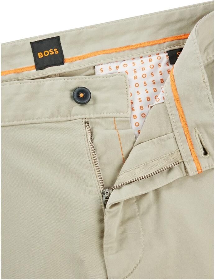 Boss Orange slim fit chino van katoenmix model 'CHINO SLIM'