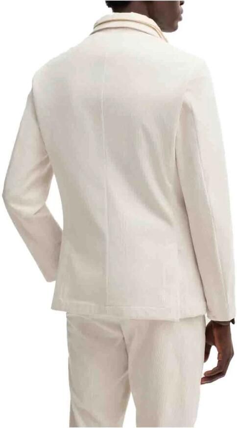 Boss Slim fit 2-knoops colbert van corduroy model 'Hanry' - Foto 2