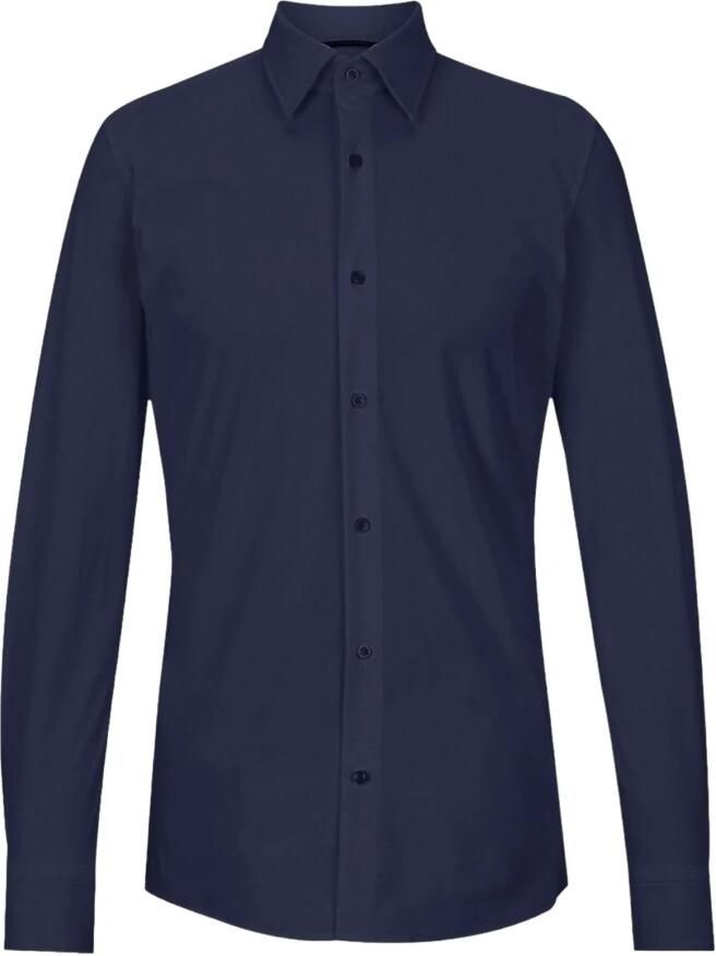 Hugo Boss Herenblouse van blauwe viscose Performance collectie Blue Heren - Foto 18