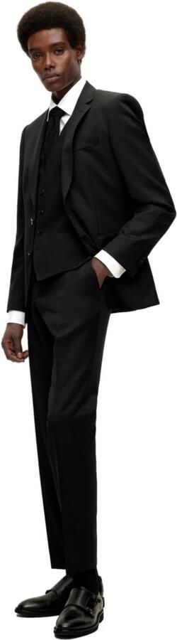 Hugo Boss Slim Fit Katoenen Poplin Overhemd met Gemakkelijk Strijken White Heren - Foto 4