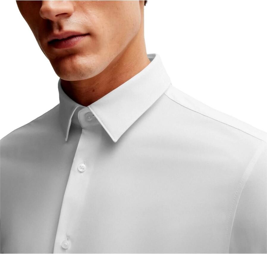 Hugo Boss Herenblouse van blauwe viscose Performance collectie Blue Heren - Foto 9