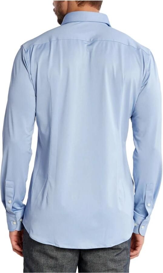 Hugo Boss Slim Fit Stretch Stof Herenoverhemd Celeste Blue Heren - Foto 3