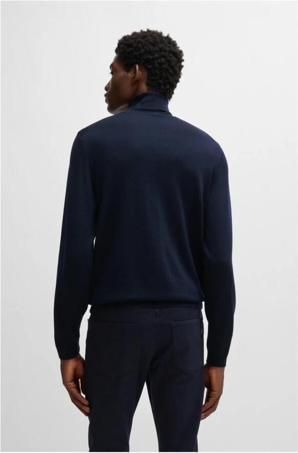 BOSS BLACK Heren Truien & Vesten Musso-p Donkerblauw - Foto 12