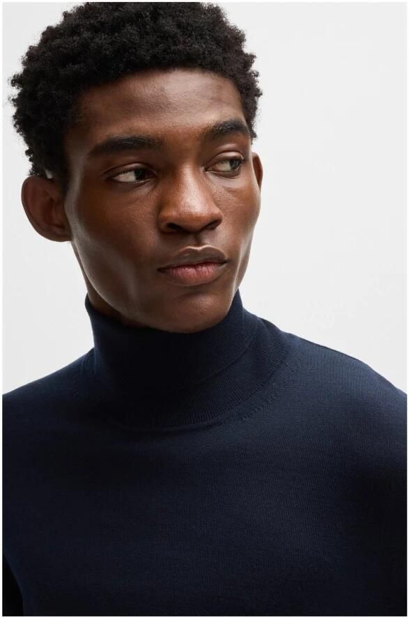 BOSS BLACK Heren Truien & Vesten Musso-p Donkerblauw - Foto 10