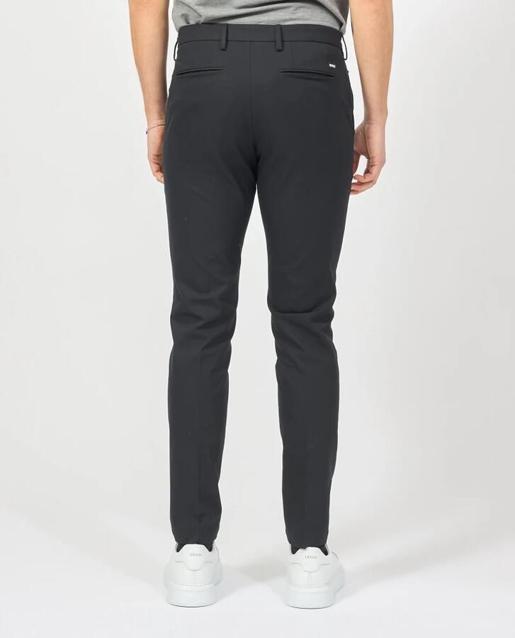 Hugo Boss Slim Fit Zwarte Broek Kaito Stijl Black Heren - Foto 4