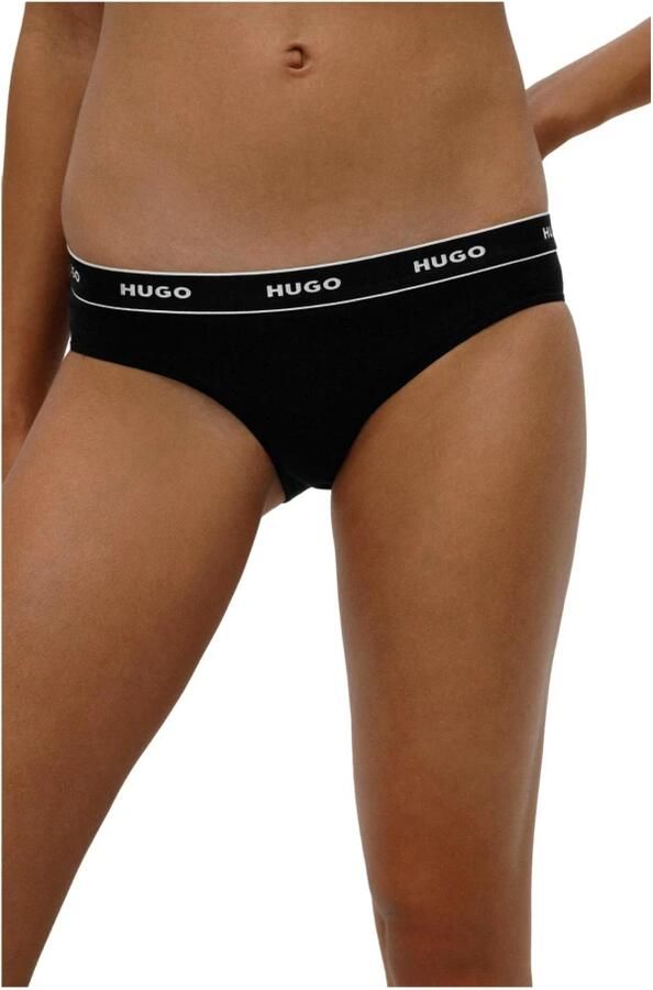 HUGO Slip met labelprint in een set van 3 stuks - Foto 2