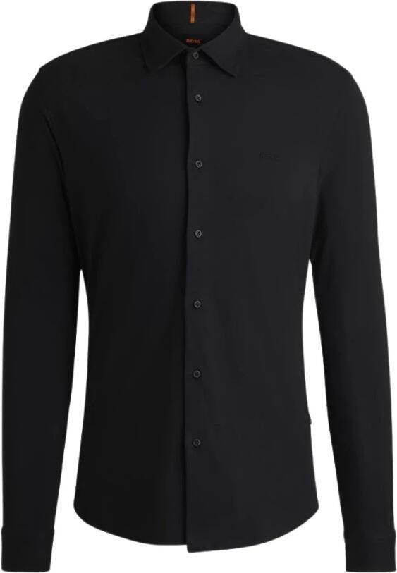 Boss Orange Regular fit vrijetijdsoverhemd met kentkraag model 'Mysoft' - Foto 6