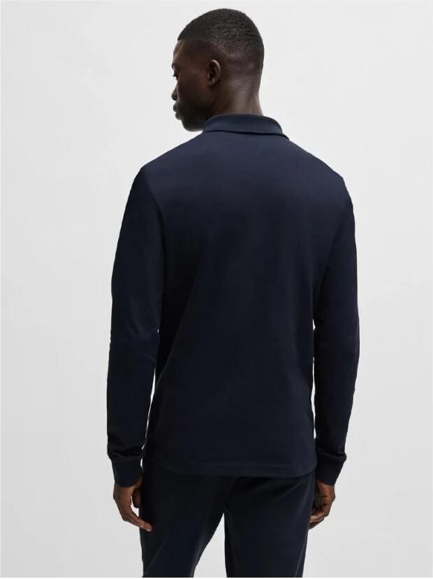 BOSS ORANGE Heren Polo's & T-shirts Passerby Donkerblauw - Foto 4