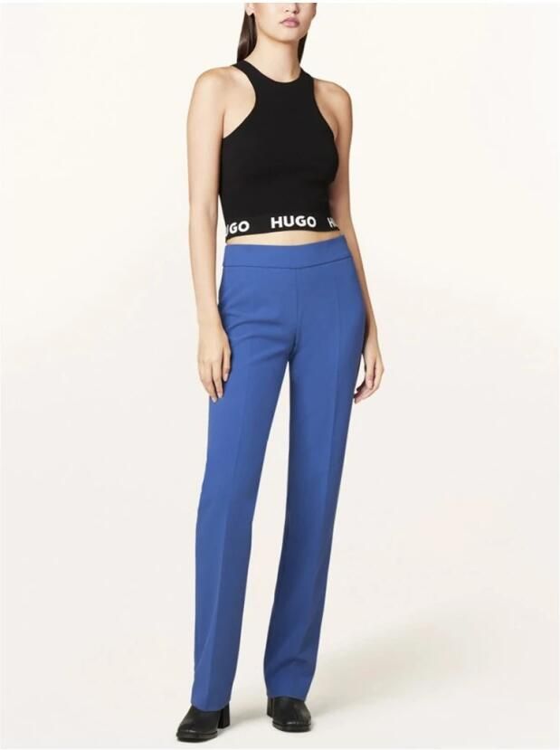 Hugo Boss Stijlvolle Broeken voor Mannen Blue Dames - Foto 2
