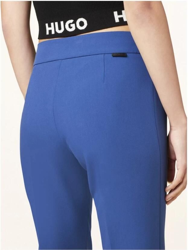 Hugo Boss Stijlvolle Broeken voor Mannen Blue Dames