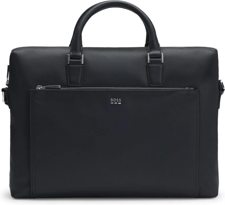 Hugo Boss Stijlvolle Documentenhoes Black Heren