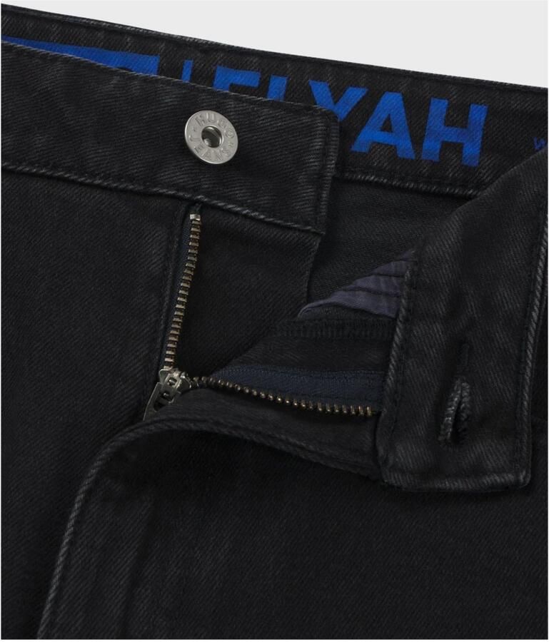 OTTO HUGO Blue Straight jeans Elyah Straight fit jeans met hoge taille lange lengte 36