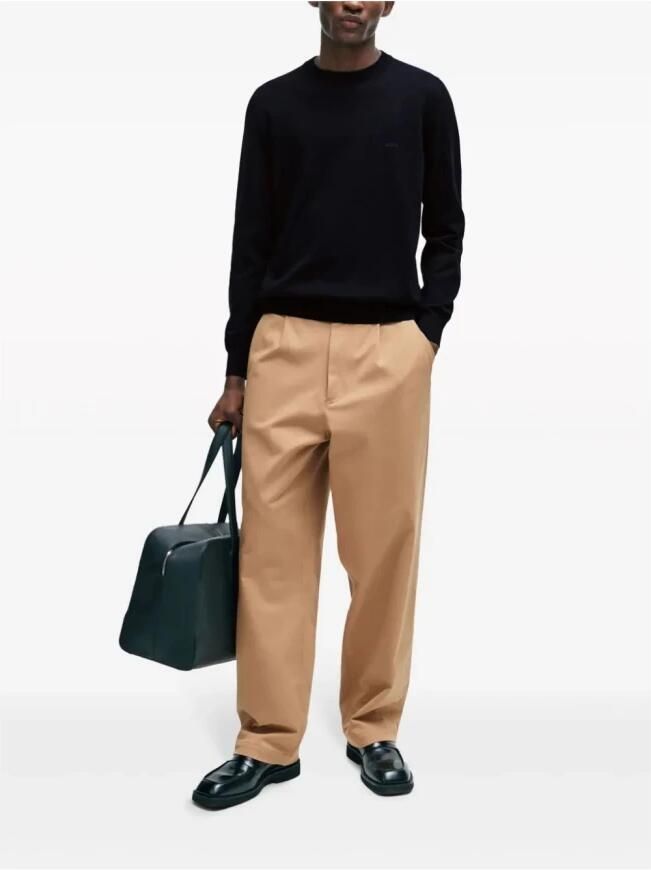 Hugo Boss Essentiële Blauwe Trui met Geborduurd Logo Blue Heren - Foto 11