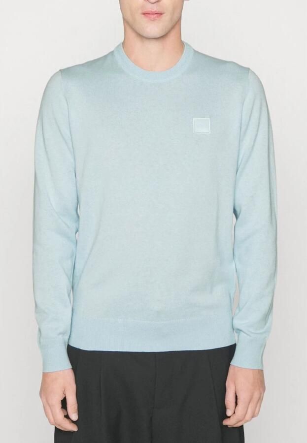 Boss Orange Gebreide pullover met labeldetail model 'Kanovano' - Foto 3