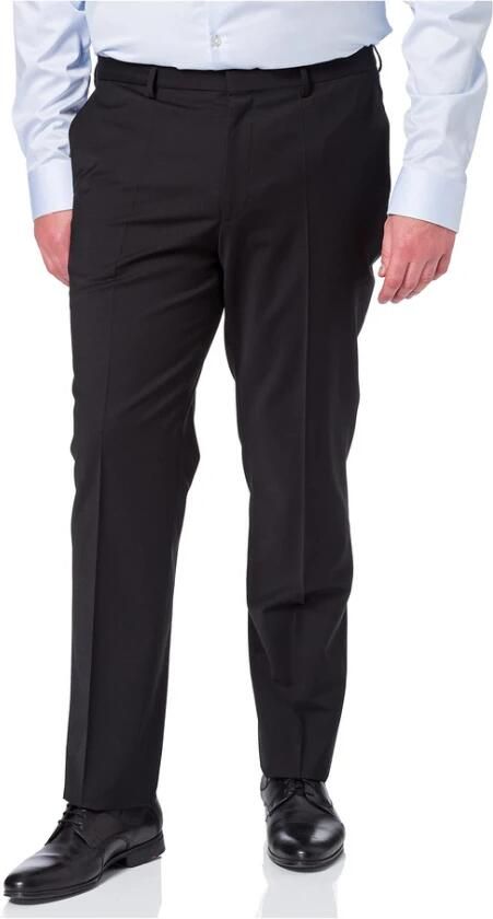Hugo Boss Smalle Formele Broek met Stretch Zwart Heren - Foto 4