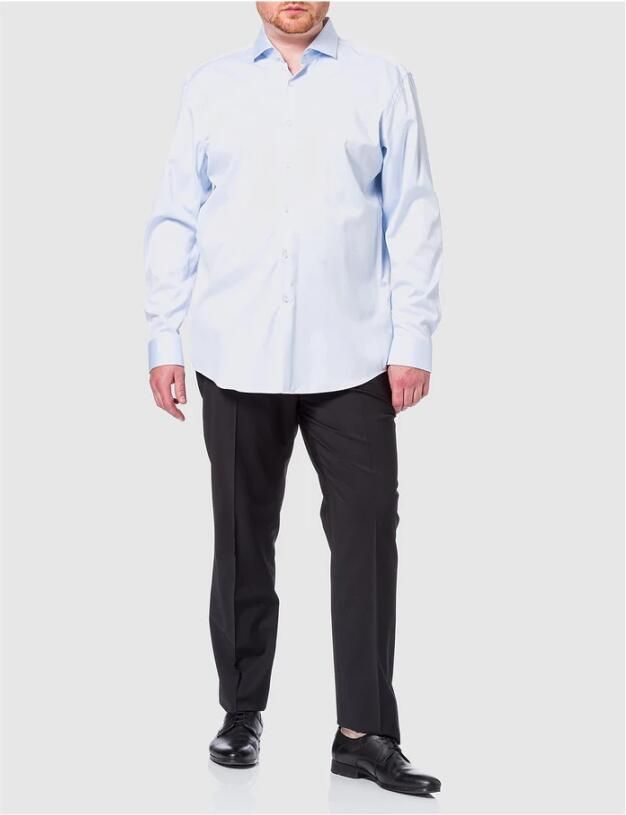 Hugo Boss Smalle Formele Broek met Stretch Zwart Heren - Foto 2