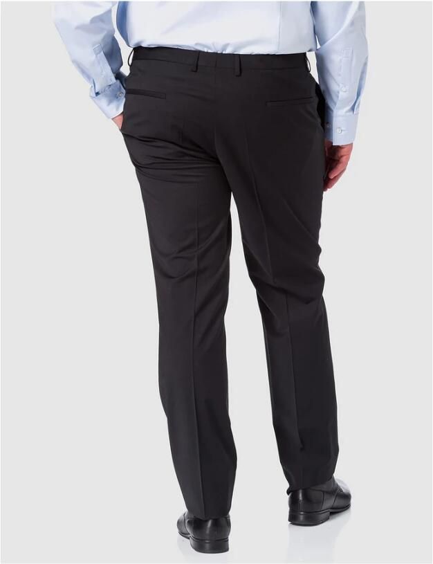 Hugo Boss Smalle Formele Broek met Stretch Zwart Heren - Foto 3