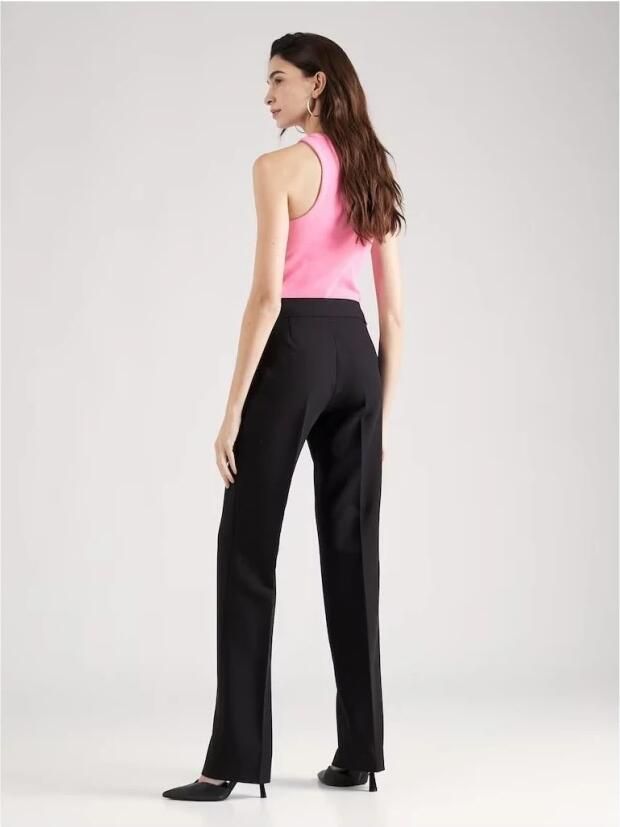 HUGO Stoffen broek met persplooien model 'Haitama' - Foto 2