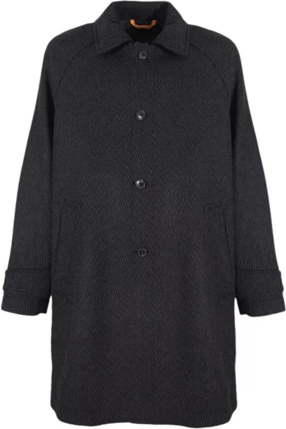 Boss Orange Lange jas met knoopsluiting model 'Ocozy' - Foto 3