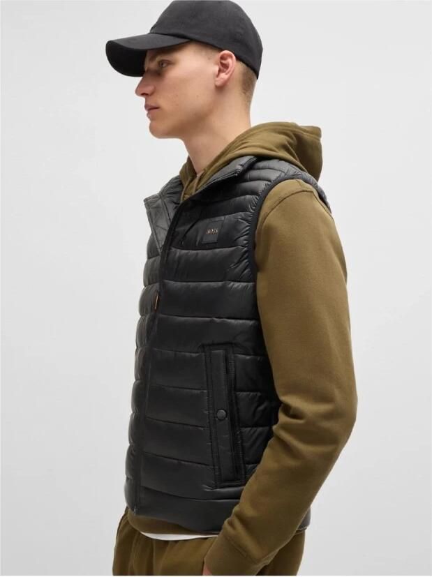 Boss Orange Outdoorjack Odeno1 met doorlopende quilting - Foto 2