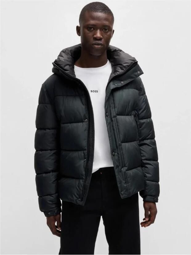 Boss Orange Regular fit gewatteerd jack van waterafstotend materiaal model 'OMARIS' - Foto 4