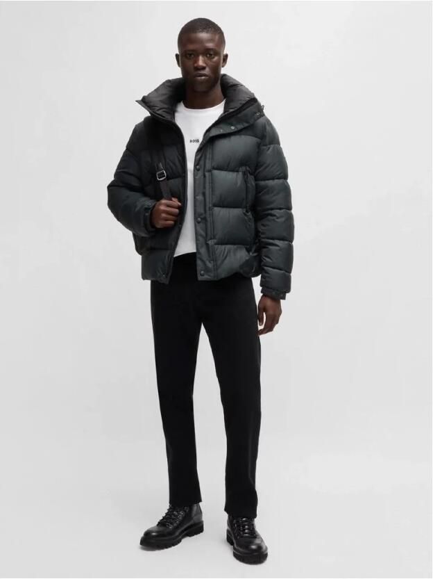 Boss Orange Regular fit gewatteerd jack van waterafstotend materiaal model 'OMARIS'