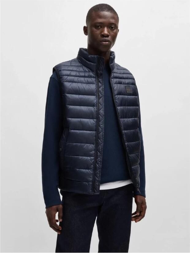 Boss Orange Outdoorjack Odeno1 met doorlopende quilting - Foto 5