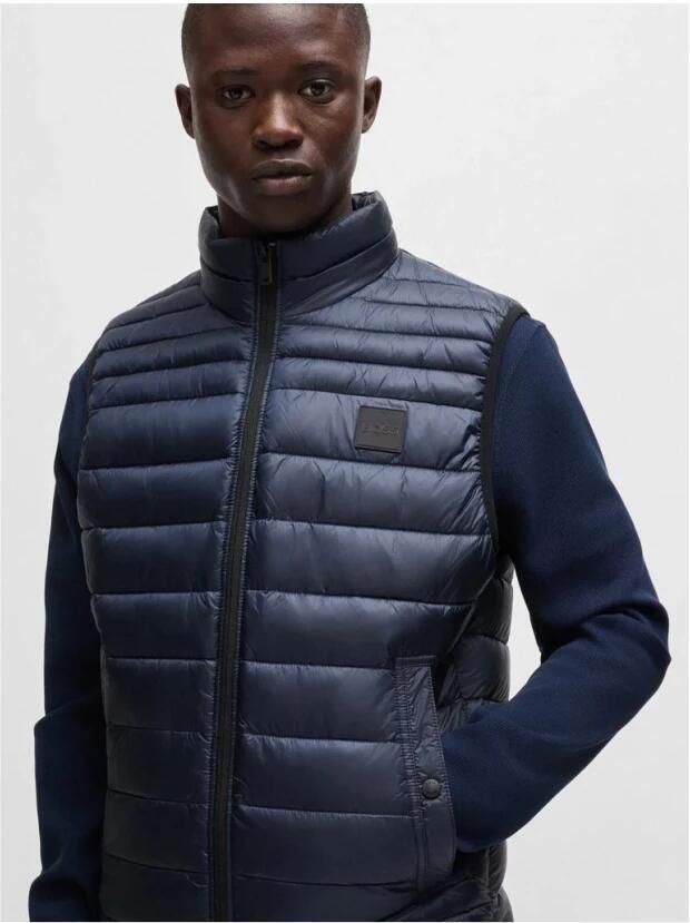 Boss Orange Outdoorjack Odeno1 met doorlopende quilting - Foto 3