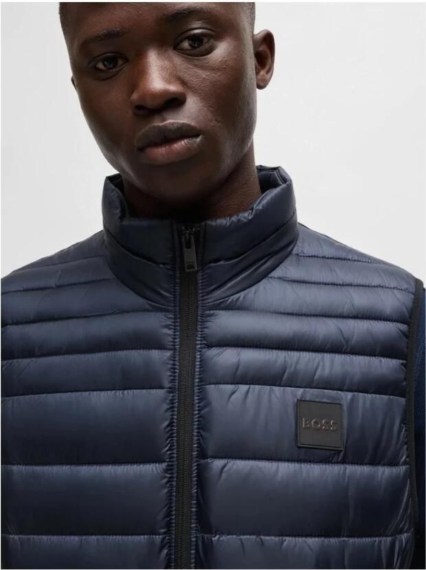 Boss Orange Outdoorjack Odeno1 met doorlopende quilting - Foto 4