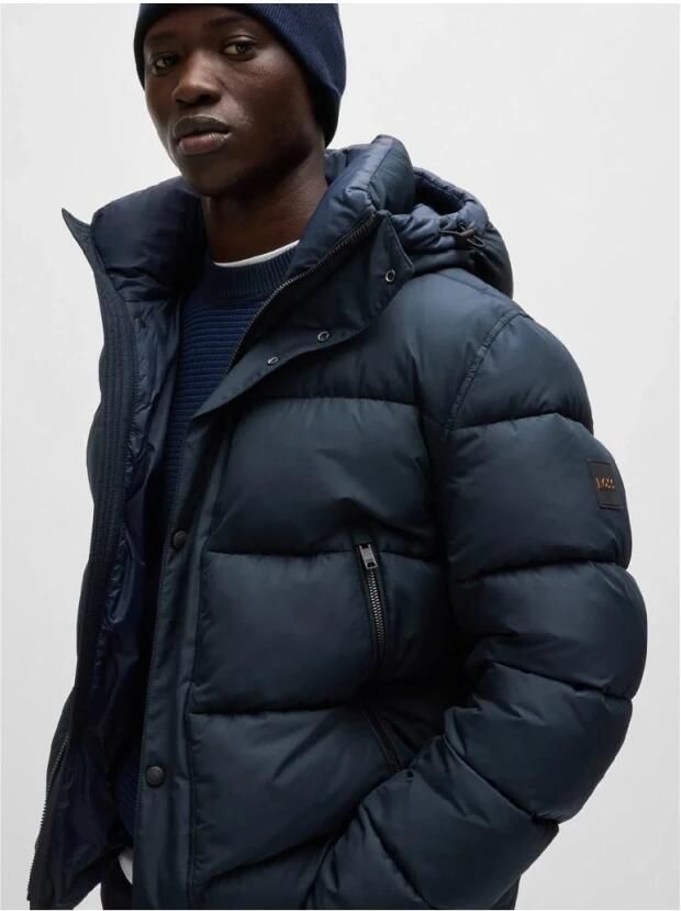 Boss Orange Regular fit gewatteerd jack van waterafstotend materiaal model 'OMARIS' - Foto 9