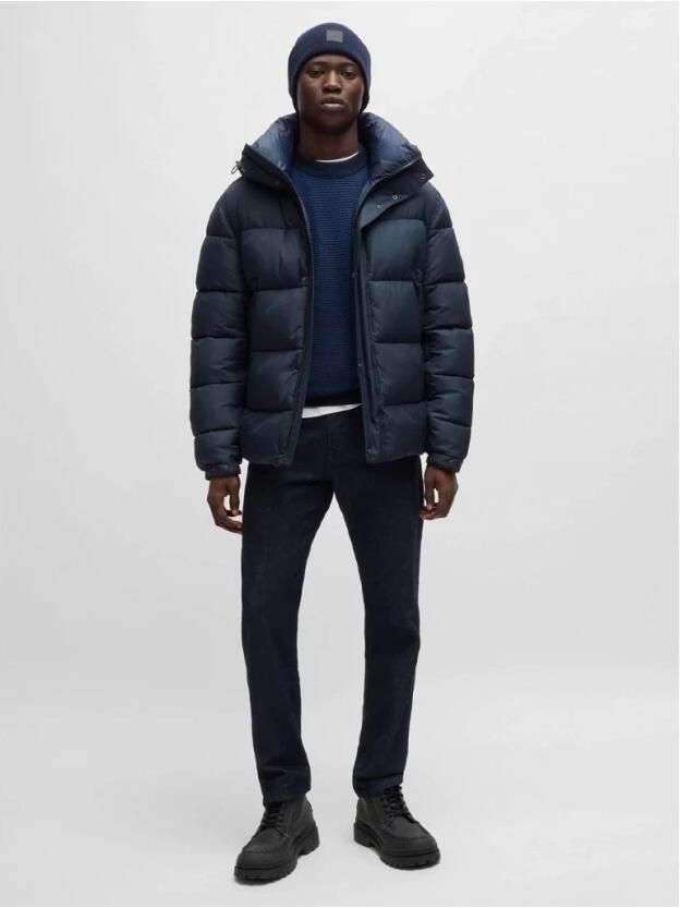 Boss Orange Regular fit gewatteerd jack van waterafstotend materiaal model 'OMARIS' - Foto 7