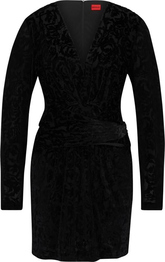 HUGO Mini-jurk met plooien model 'Kimbali'