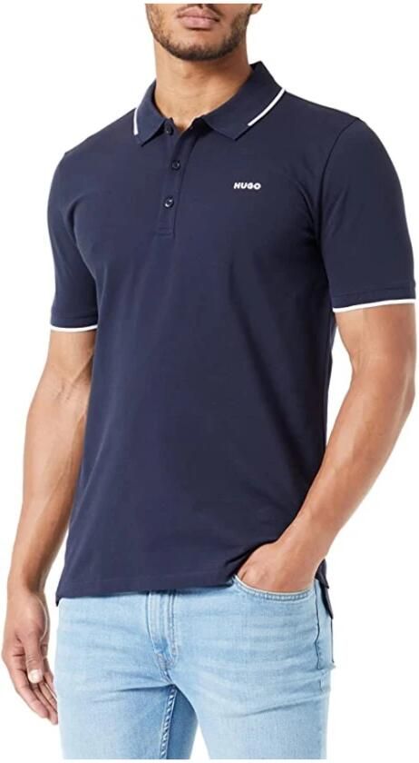 Hugo Boss Stijlvolle Polo Shirts Collectie Blue Heren - Foto 2