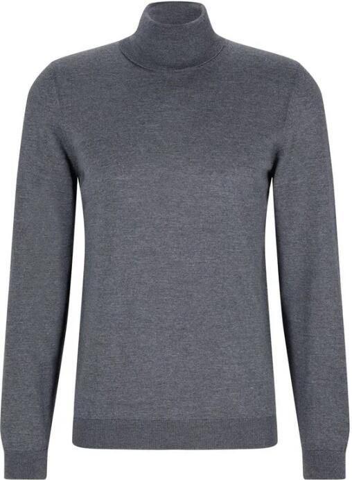 Hugo Boss Wollen Coltrui Elegant Model Gray Heren - Foto 3