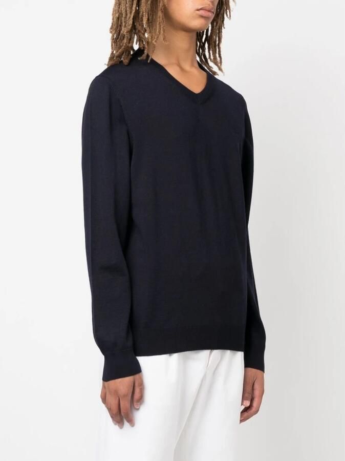 Boss Regular fit gebreide pullover van pure scheerwol model 'BARAM-L' - Foto 2