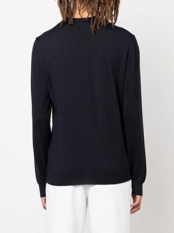 Boss Regular fit gebreide pullover van pure scheerwol model 'BARAM-L' - Foto 3